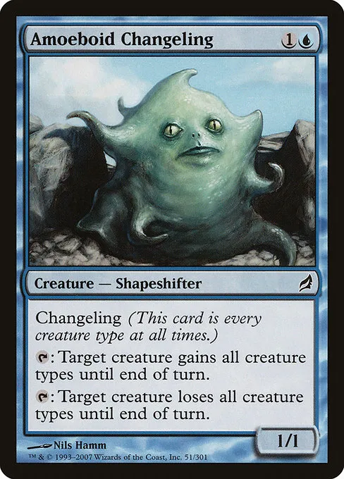 Amoeboid Changeling · Lorwyn 51/301