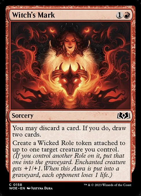 Witch's Mark · Wilds of Eldraine 158/381