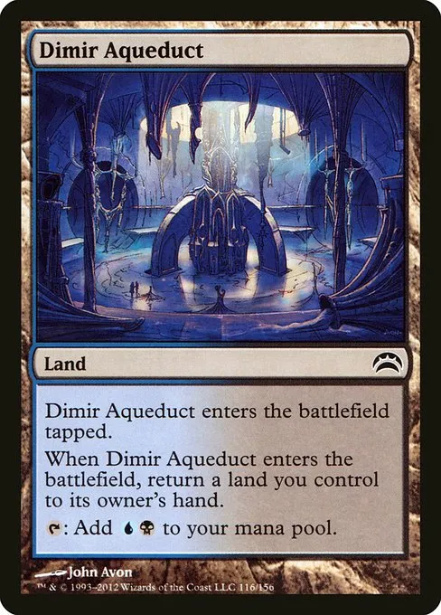 Dimir Aqueduct · Planechase 2012 116/156