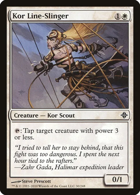 Kor Line-Slinger · Rise of the Eldrazi 30/248