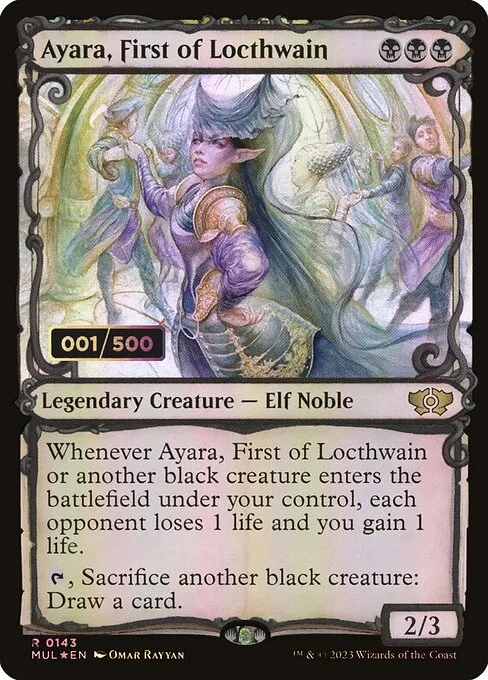 Ayara, First of Locthwain · Multiverse Legends 143z/261