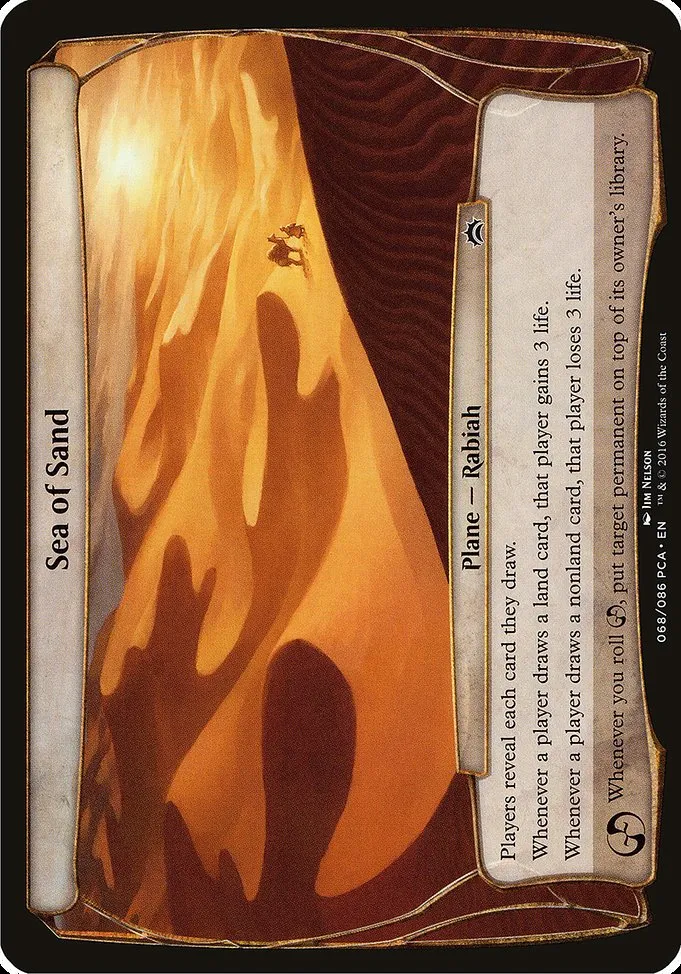 Sea of Sand · Planechase Anthology Planes 68/86