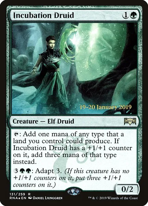 Incubation Druid · Ravnica Allegiance Promos 131s/81