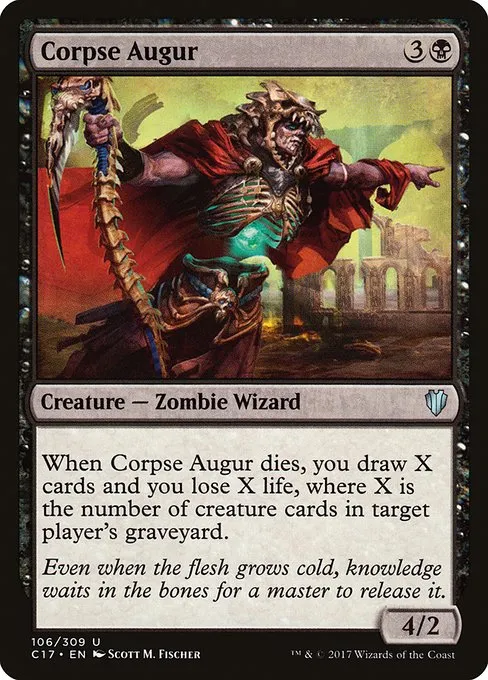 Corpse Augur · Commander 2017 106/309