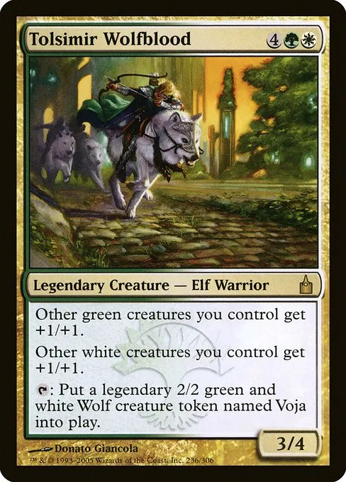 Tolsimir Wolfblood · Ravnica: City of Guilds 236/306
