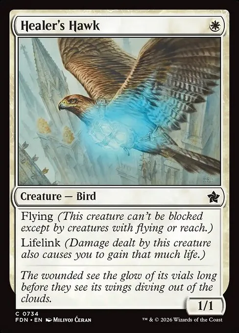 Healer's Hawk · Foundations 734/771