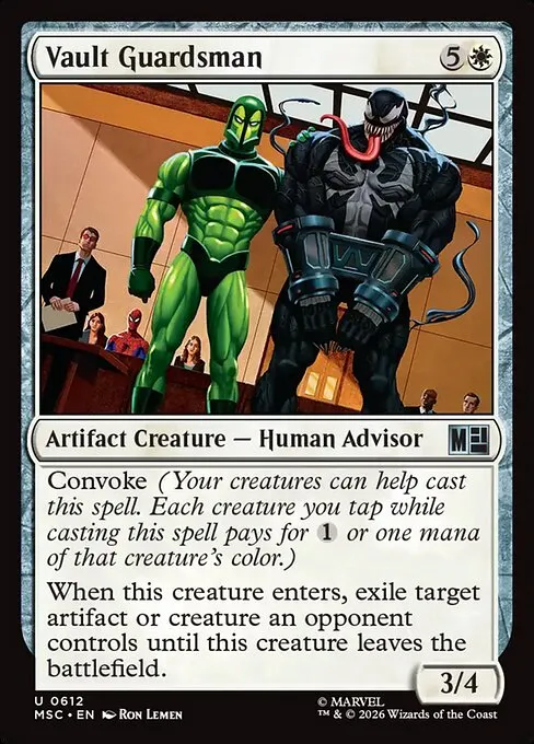 Vault Guardsman · Marvel Super Heroes Commander 612/9