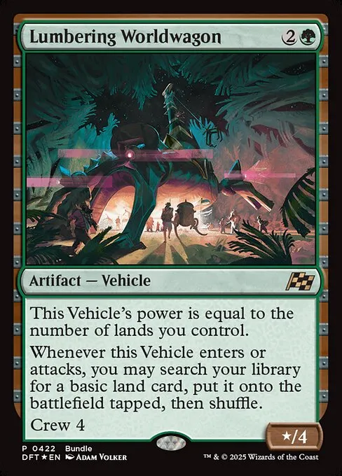 Lumbering Worldwagon · Aetherdrift 422/553