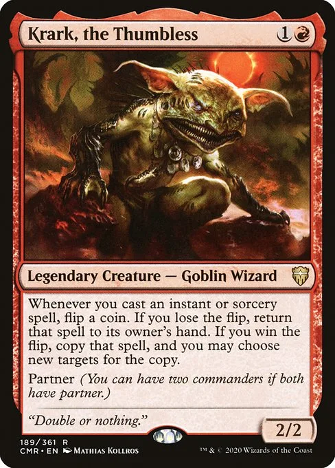 Krark, the Thumbless · Commander Legends 189/718