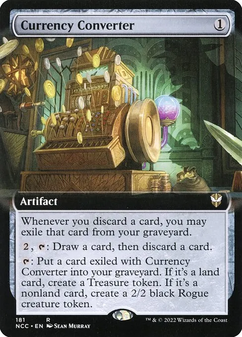 Currency Converter · New Capenna Commander 181/447