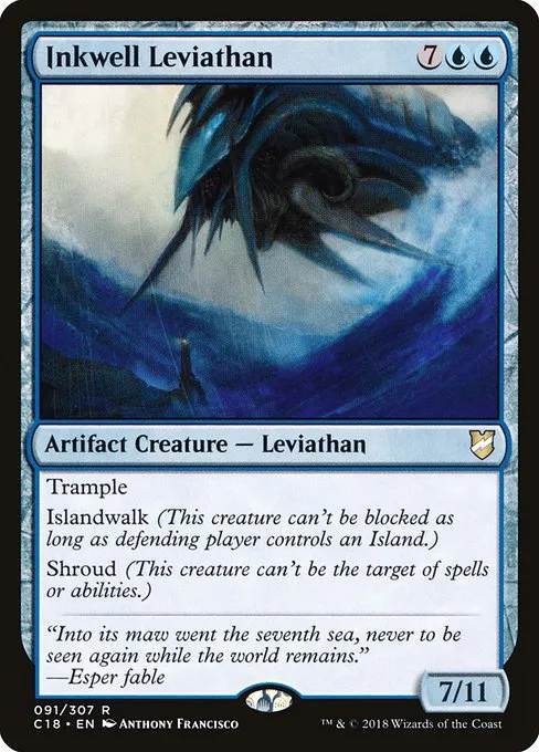 Inkwell Leviathan · Commander 2018 91/307