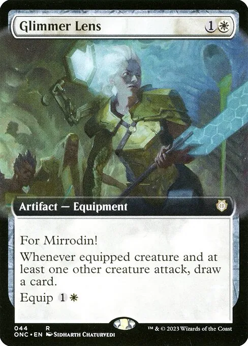 Glimmer Lens · Phyrexia: All Will Be One Commander 44/174