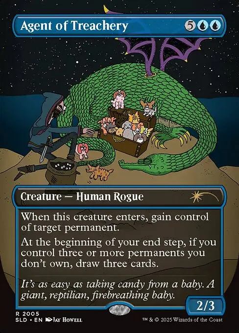 Agent of Treachery · Secret Lair Drop 2005/2547