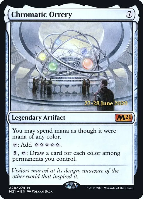 Chromatic Orrery · Core Set 2021 Promos 228s/137