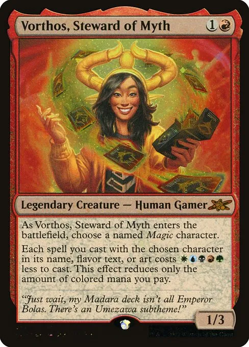 Vorthos, Steward of Myth · Unfinity 412/639