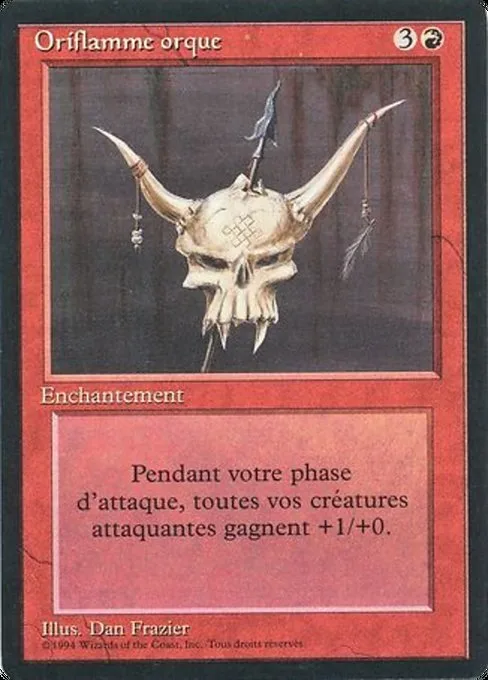 Orcish Oriflamme · Foreign Black Border 169/307