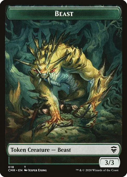 Beast · Commander Legends Tokens 18/23