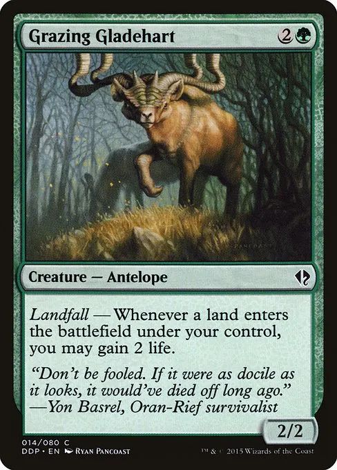 Grazing Gladehart · Duel Decks: Zendikar vs. Eldrazi 14/80