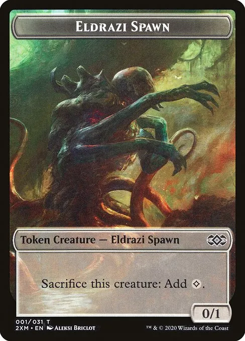Eldrazi Spawn · Double Masters Tokens 1/31