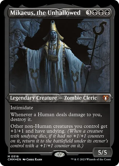 Mikaeus, the Unhallowed · Commander Masters 516/1067
