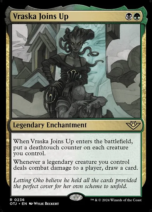 Vraska Joins Up · Outlaws of Thunder Junction 236/374