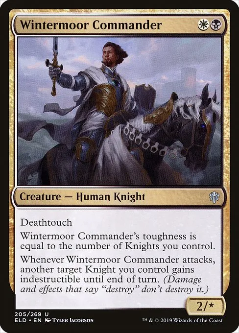 Wintermoor Commander · Throne of Eldraine 205/398