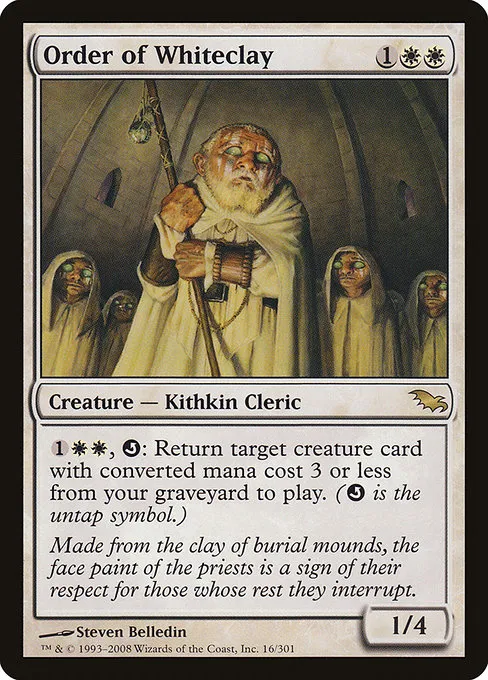 Order of Whiteclay · Shadowmoor 16/302