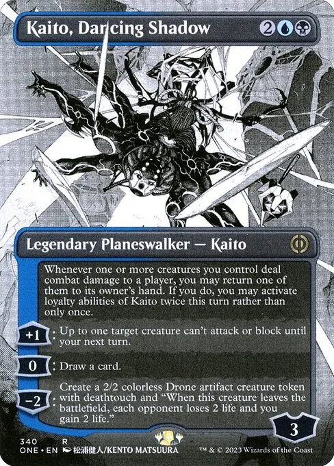 Kaito, Dancing Shadow · Phyrexia: All Will Be One 340/479