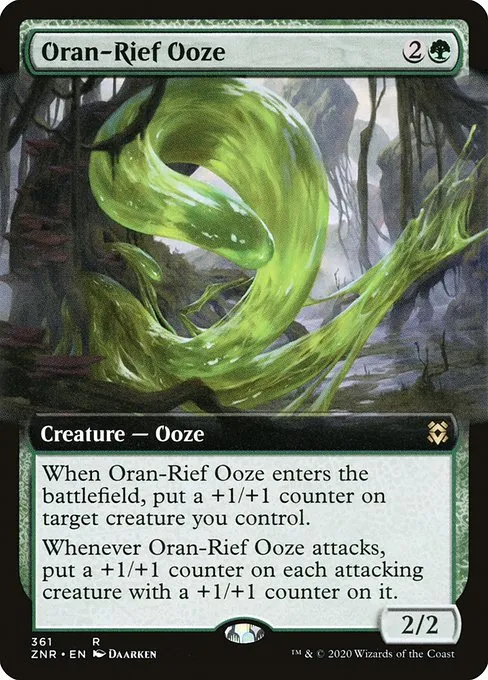 Oran-Rief Ooze · Zendikar Rising 361/407