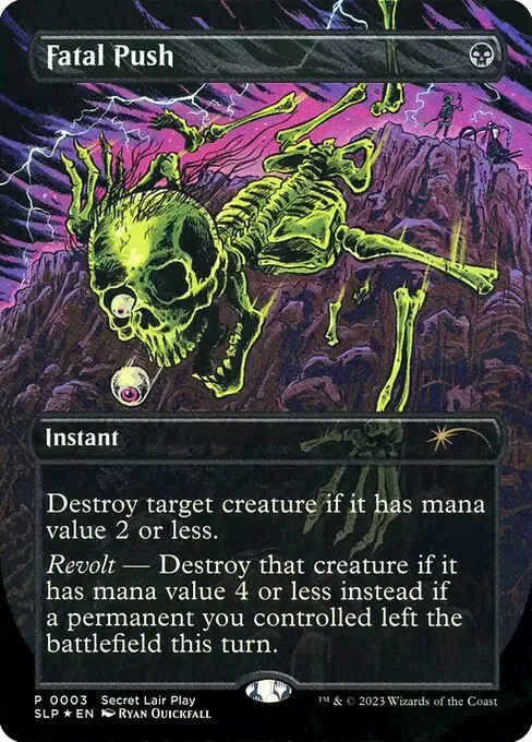 Fatal Push · Secret Lair Promo 3/51