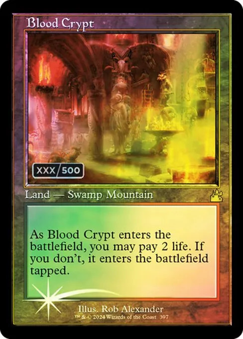 Blood Crypt · Ravnica Remastered 397z/531