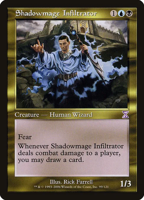 Shadowmage Infiltrator · Time Spiral Timeshifted 99/121