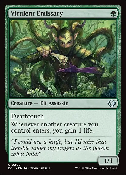 Virulent Emissary · Lorwyn Eclipsed 202/408