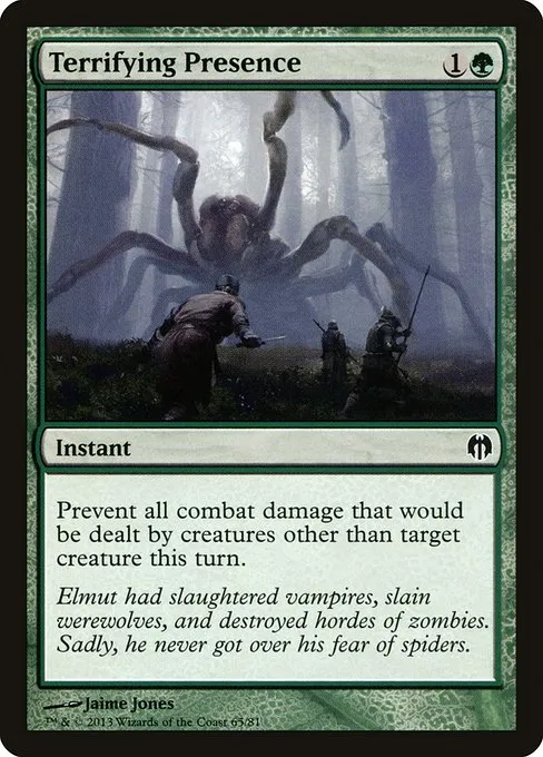 Terrifying Presence · Duel Decks: Heroes vs. Monsters 65/81