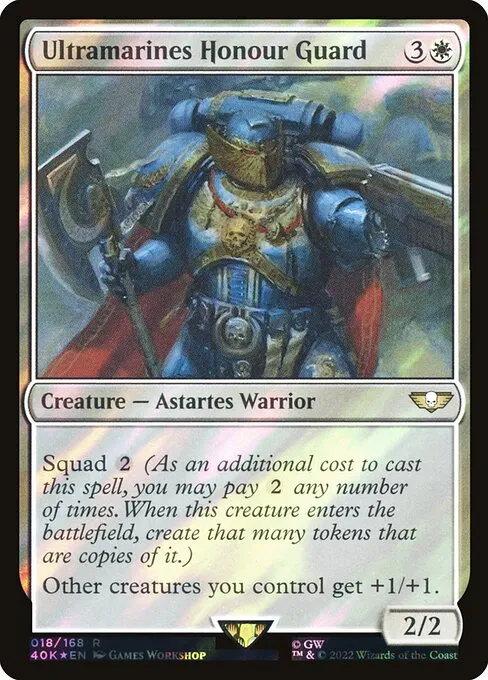 Ultramarines Honour Guard · Warhammer 40,000 Commander 18★/617