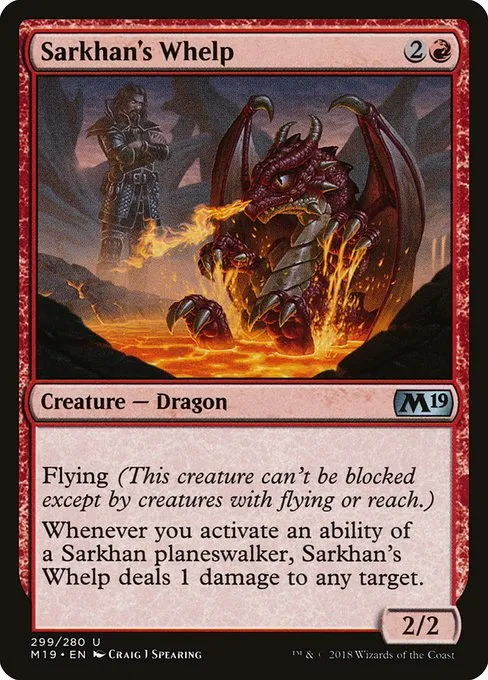 Sarkhan's Whelp · Core Set 2019 299/314