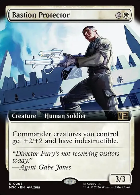Bastion Protector · Marvel Super Heroes Commander 296/9