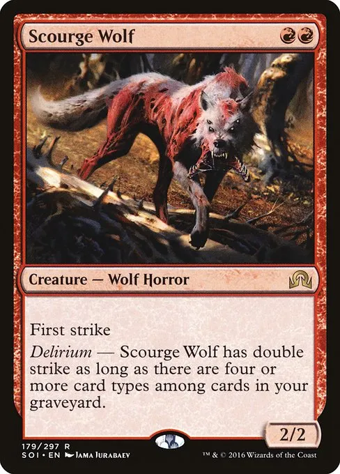 Scourge Wolf · Shadows over Innistrad 179/302