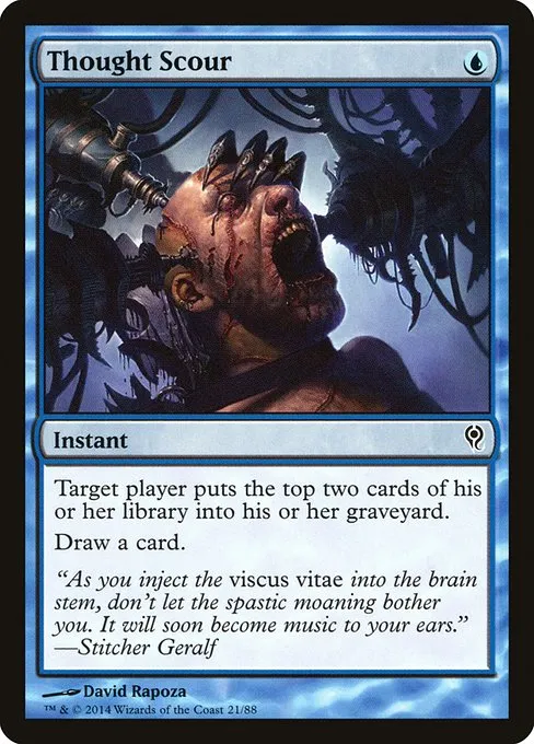 Thought Scour · Duel Decks: Jace vs. Vraska 21/88