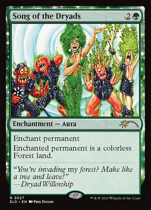 Song of the Dryads · Secret Lair Drop 2027/2547