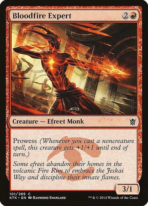Bloodfire Expert · Khans of Tarkir 101/293