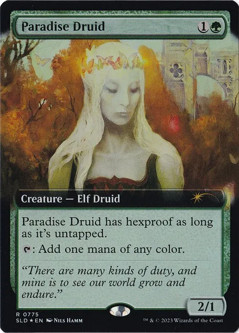 Paradise Druid · Secret Lair Drop 775/2547