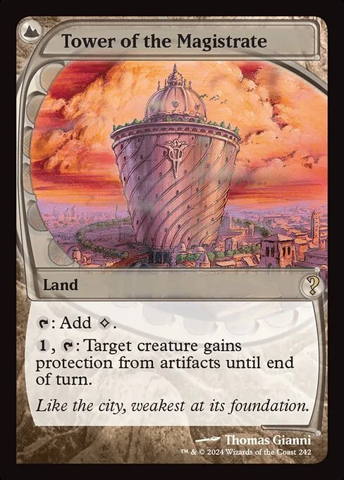 Tower of the Magistrate · Mystery Booster 2 242/385