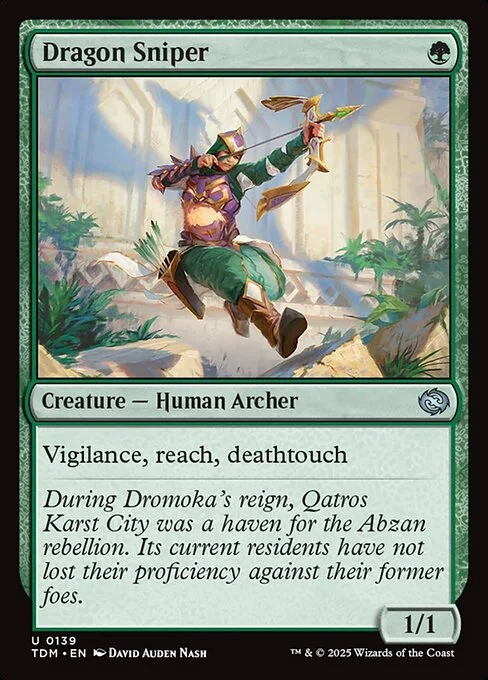 Dragon Sniper · Tarkir: Dragonstorm 139/427