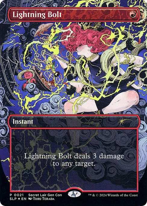 Lightning Bolt · Secret Lair Promo 21/51