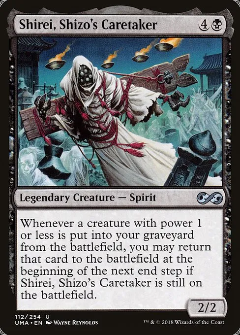 Shirei, Shizo's Caretaker · Ultimate Masters 112/254