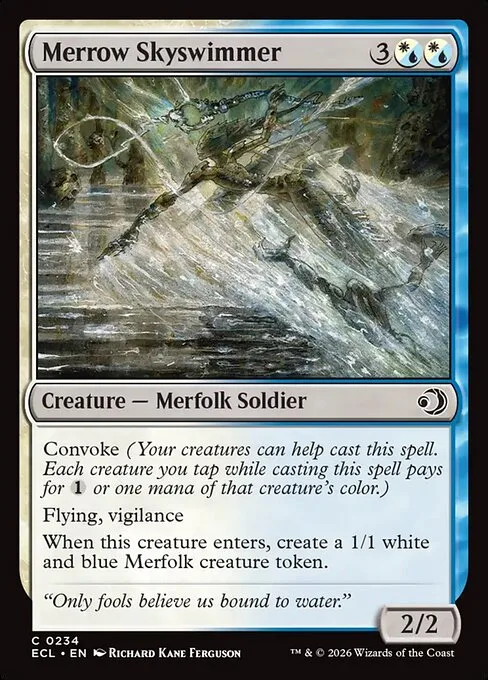 Merrow Skyswimmer · Lorwyn Eclipsed 234/408