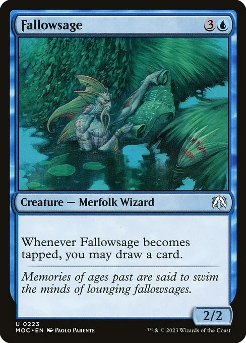 Fallowsage · March of the Machine Commander 223/450