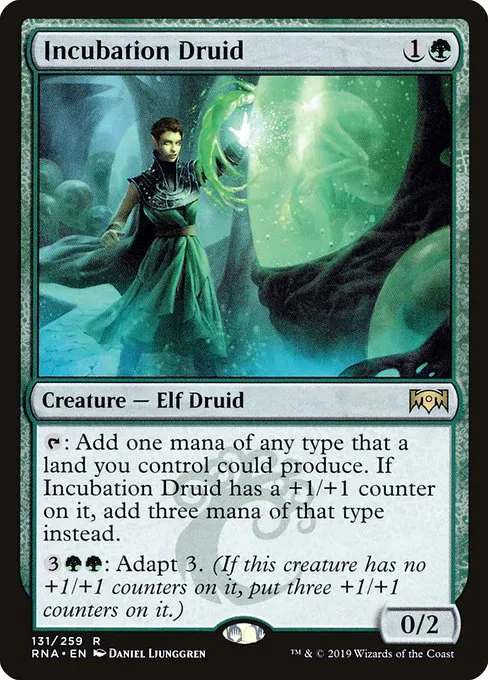 Incubation Druid · Ravnica Allegiance 131/273