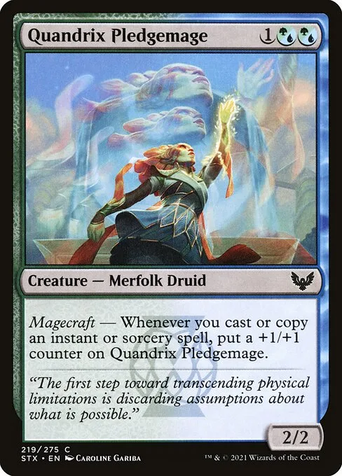 Quandrix Pledgemage · Strixhaven: School of Mages 219/393